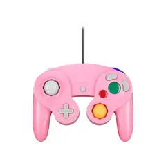 GENERICO - Control OEM Compatible Con Gamecube - Rosado