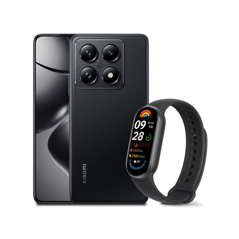 XIAOMI - Xiaomi 14T Pro 5G Black 512GB/12GB + Xiaomi Smart Band 9