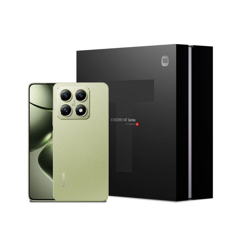 XIAOMI - Xiaomi 14T 5G Lemon Green 512GB/12GB + Studio Kit