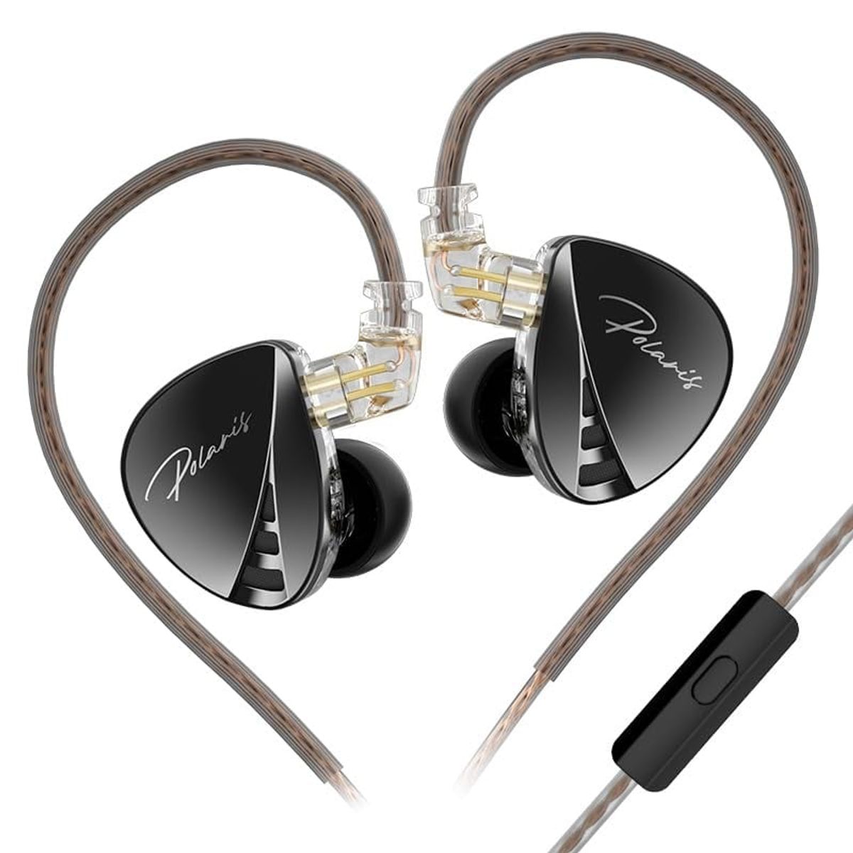 KZ - Audífonos In-Ear CCA Polaris con graves dinámicos-Con MIC Auriculares
