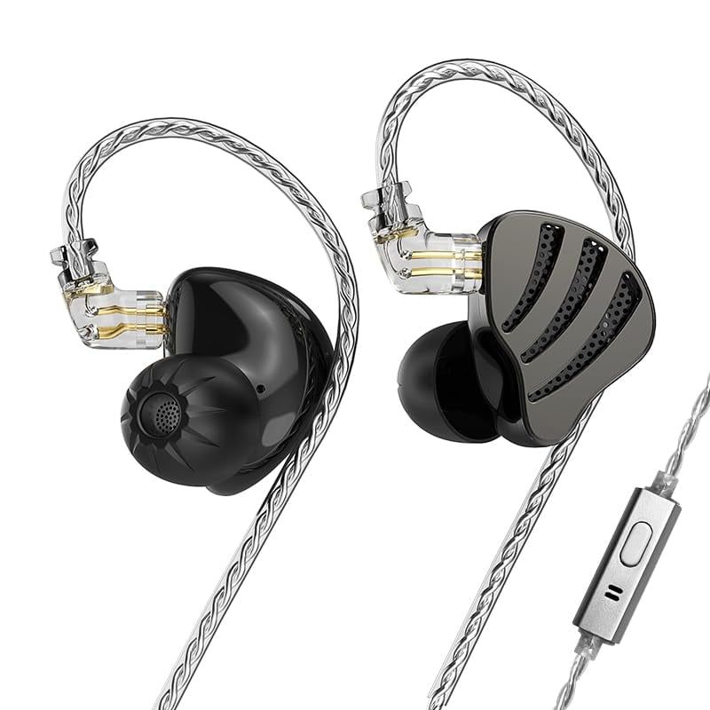 KZ - Audífonos In-Ear KZ ND Nice con graves dinámicos-Con MIC Auriculares