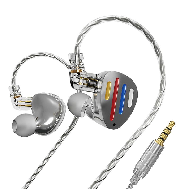 KZ - Audífonos In-Ear KZ ND X12 con graves dinámicos-Sin MIC Auriculares