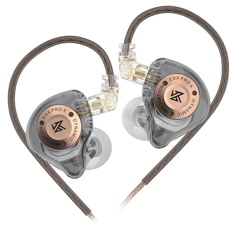 KZ - Audífonos In-Ear KZ EDX PRO X con graves dinámicos-Sin MIC Auriculares