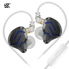 KZ - Audífonos In-Ear ZSN PRO 2 con graves dinámicos-Con MIC Auriculares
