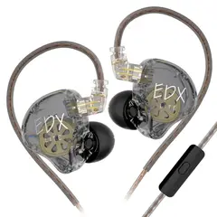 KZ - Audífonos In-Ear EDX lite con graves dinámicos-Con MIC Auriculares