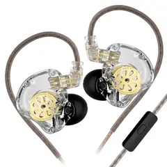 KZ - Audífonos In-Ear EDX lite con graves dinámicos-Con MIC Auriculares