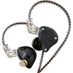 KZ - Audífonos In-Ear ZS10 PROX con graves dinámicos-Sin MIC Auriculares