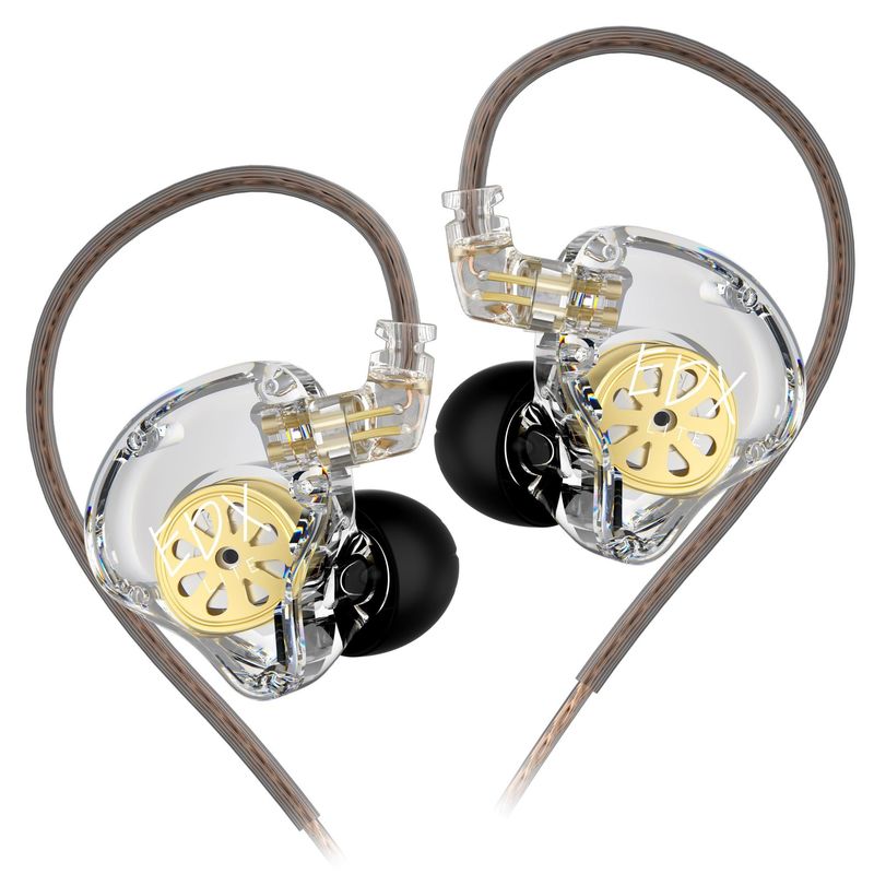 KZ - Audífonos In-Ear KZ EDX lite con graves dinámicos-Sin MIC Auriculares