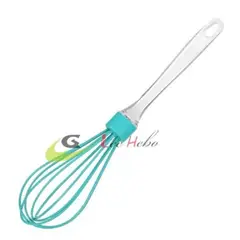 GENERICO - Batidor Mezclador Manual Silicona Cocina Reposteria