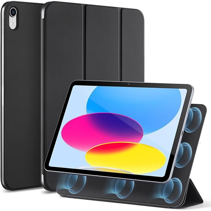 ESR - Funda ESR Para iPad 10 Gen 10.9 Rebound Magnetica Negro