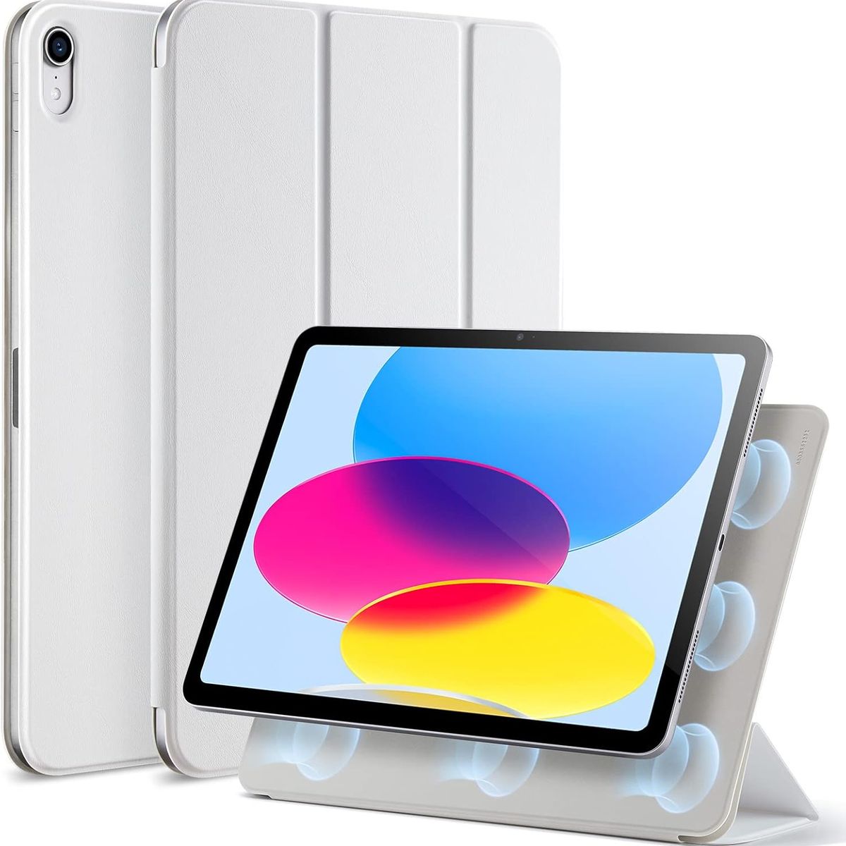ESR - Funda ESR Para iPad 10 Gen 10.9 Rebound Magnetica Blanco