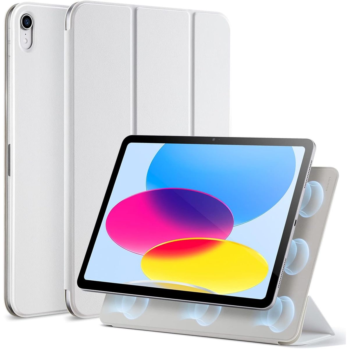 ESR - Funda ESR Para iPad 10 Gen 10.9 Rebound Magnetica Blanco