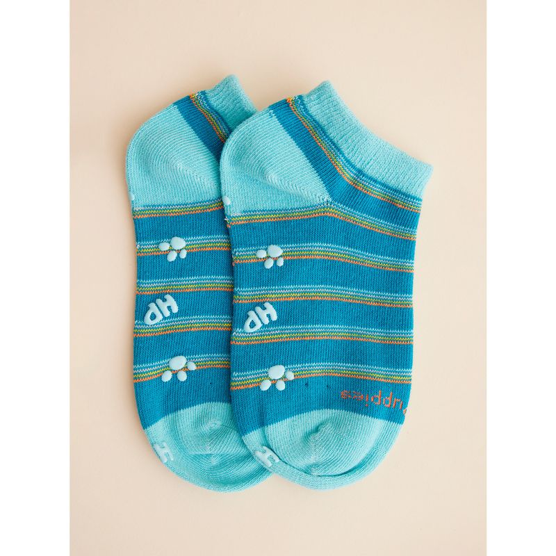 HUSH PUPPIES - Calcetin Turquesa PeLines Niño HUSH PUPPIES