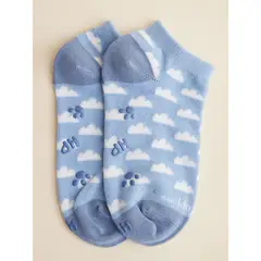 HUSH PUPPIES - Calcetin Celeste PeClouNiño