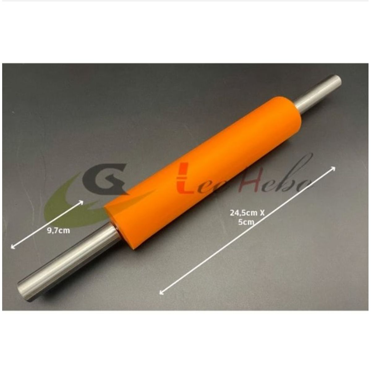 GENERICO - Rodillo De Silicona 24Cm Reposteria Cocina