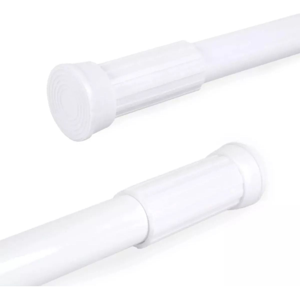 GENERICO - Barra Extensible 110-200cms Cortina De Ducha Acero Cromada