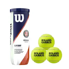WILSON - Tarro Pelotas Tenis Roland Garros X3
