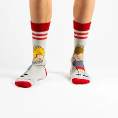 MTV - Pack Calcetines Hombre Gris Beavis and Butt Head