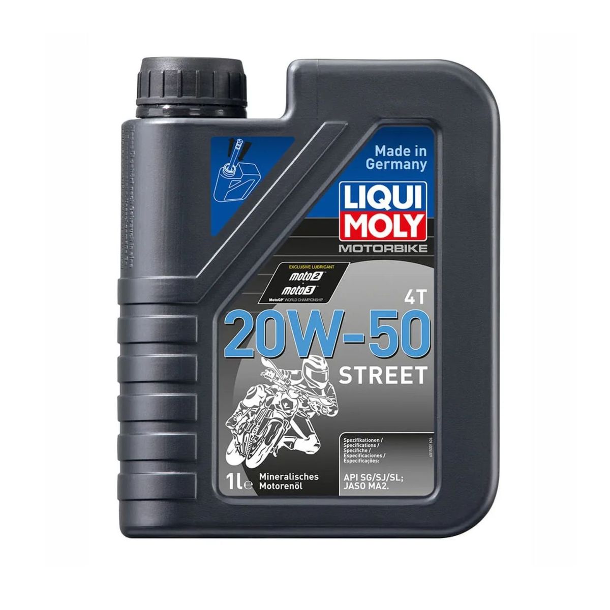 LIQUI MOLY - Aceite para motor Liqui Moly mineral 20W-50