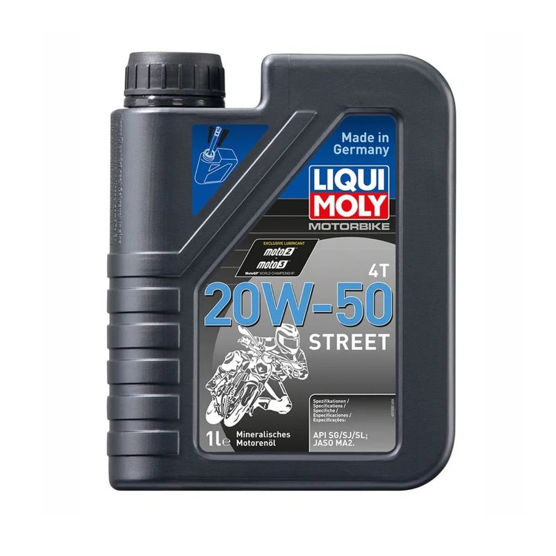 LIQUI MOLY - Aceite para motor Liqui Moly mineral 20W-50