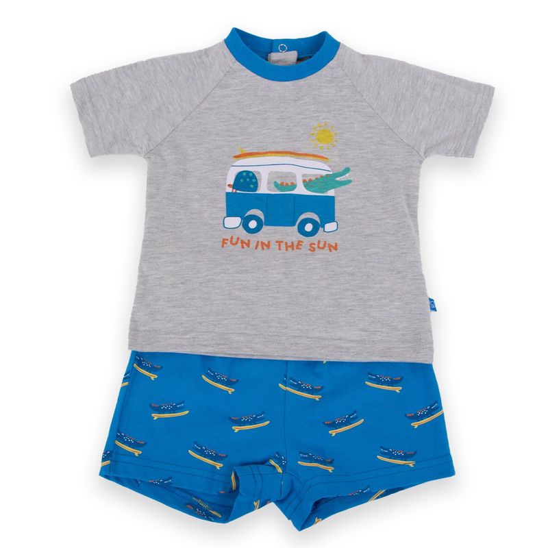 PILLIN - Pijama Bebé Niño Azul petróleo Pillin PILLIN