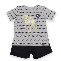 PILLIN - Pijama Niño Gris claro