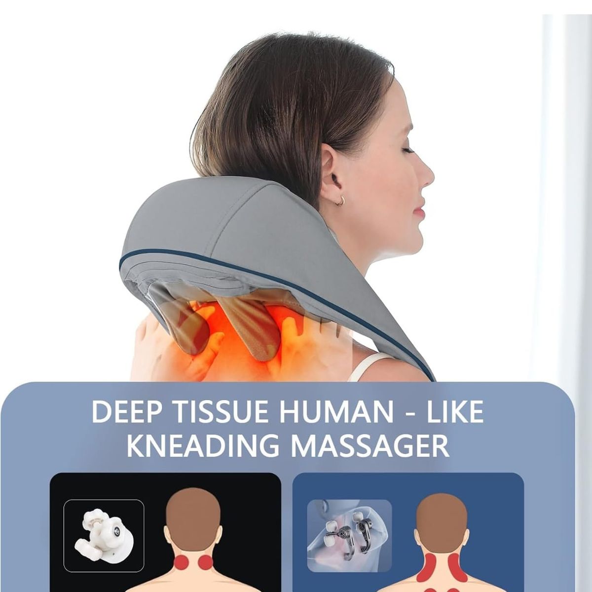 GENERICO - Masajeador De Cuello Hombros Y Espalda Profesional