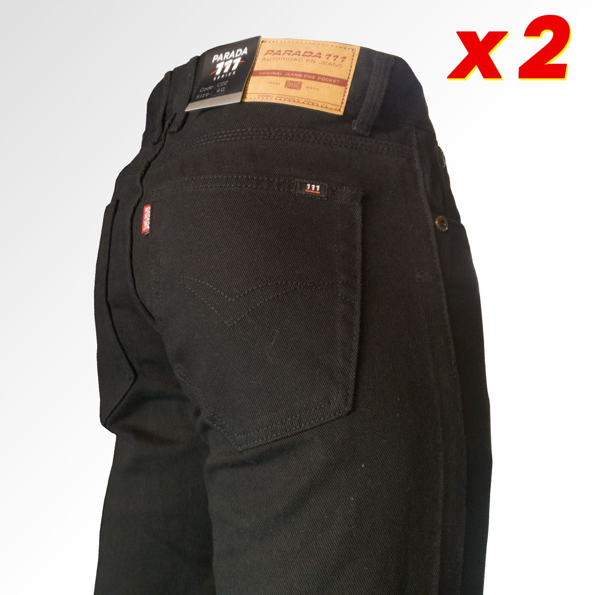 PARADA 111 - 2 x Jeans Clasico Parada 111 C02
