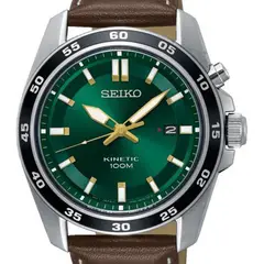 SEIKO - Reloj Hombre Kinetic Cuero SKA791