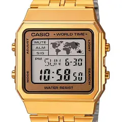 CASIO - Reloj Dorado Unisex Vintage A500WGA-9DF