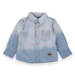 PILLIN - Camisa Bebé Niño Denim - Azul