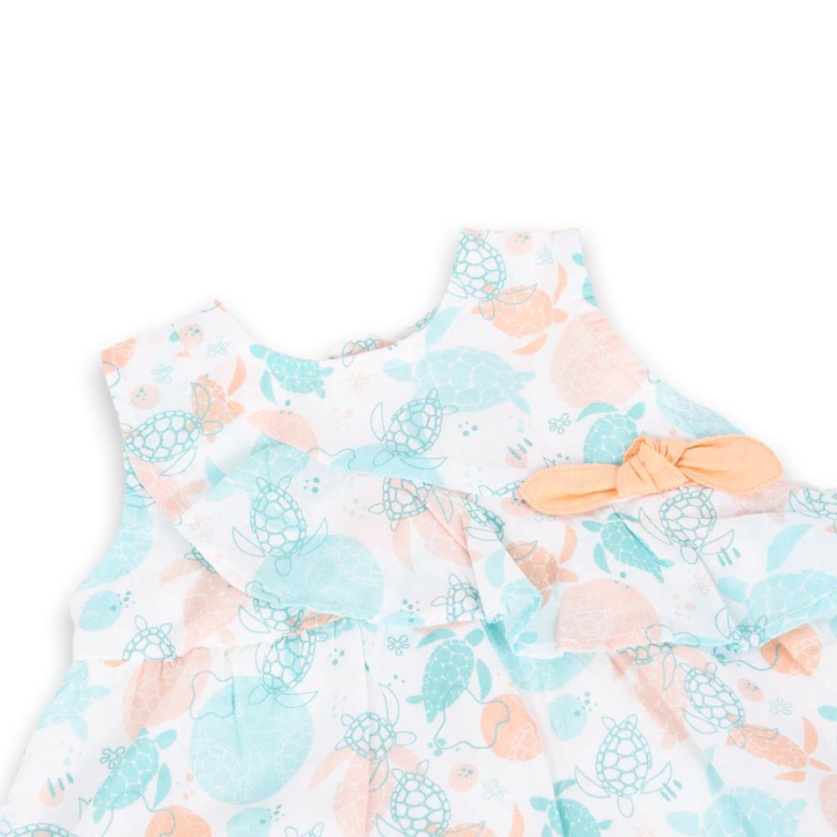 PILLIN - Vestido Bebé Niña Naranja Pillin PILLIN