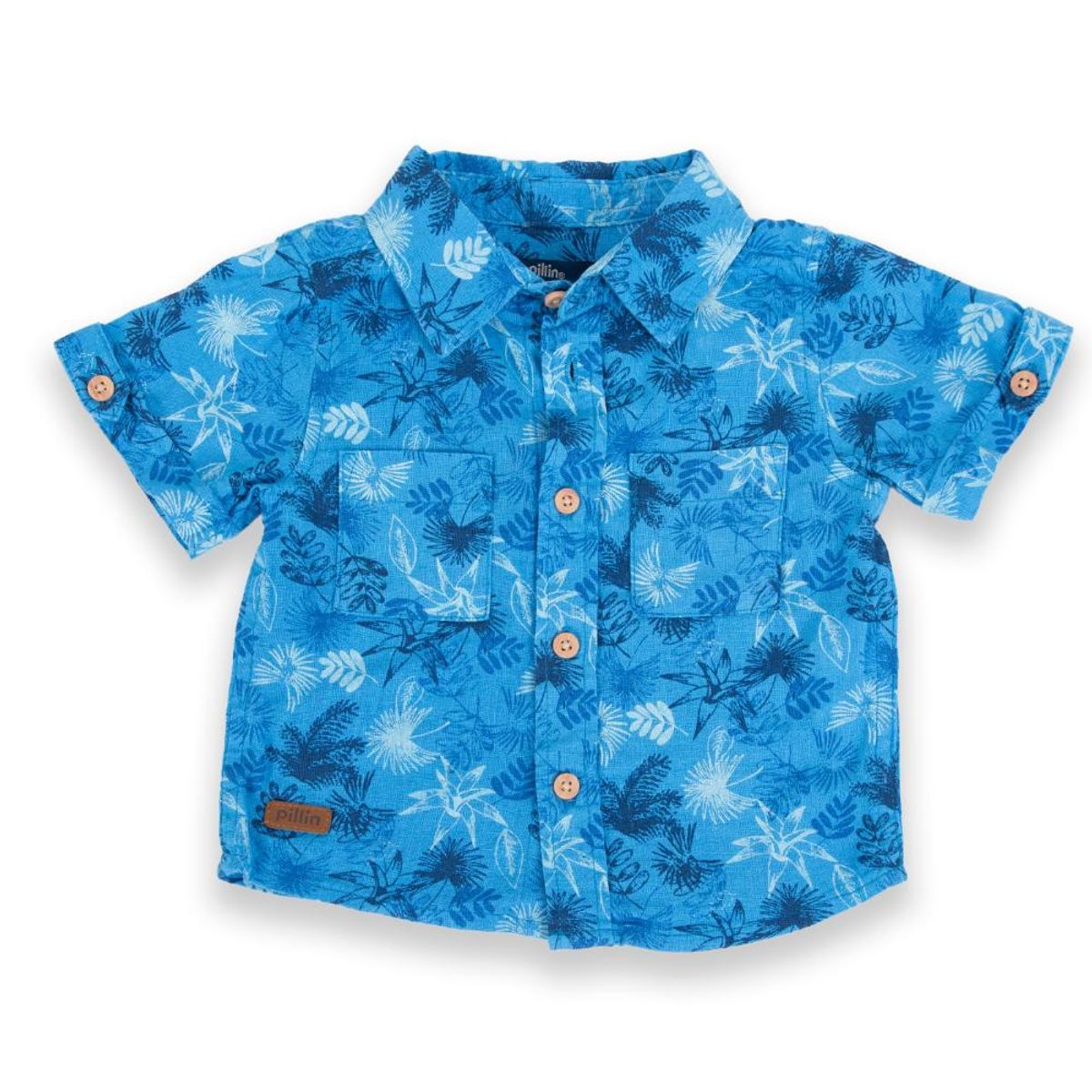 PILLIN - Camisa Bebé Niño Azul Pillin - Azul