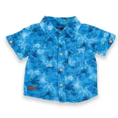 PILLIN - Camisa Bebé Niño Azul - Azul