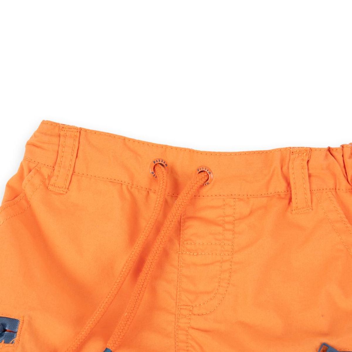 PILLIN - Bermuda Bebé Niño Naranja Pillin - Naranjo