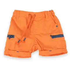 PILLIN - Bermuda Bebé Niño Naranja - Naranjo