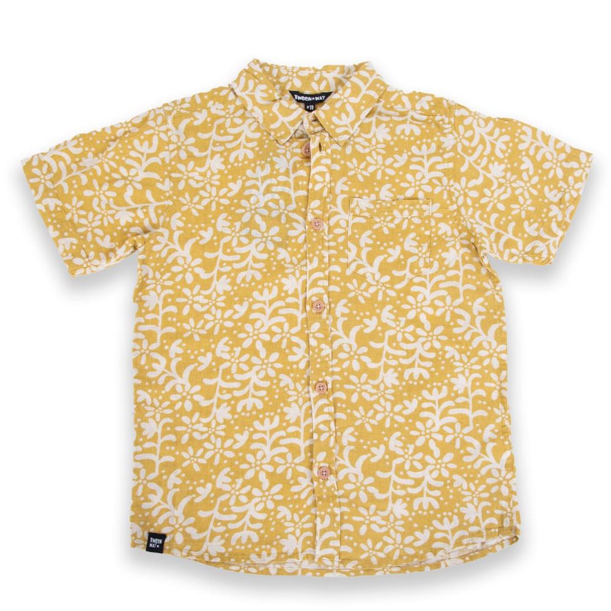 PILLIN - Camisa Niño Mostaza Pillin - Amarillo
