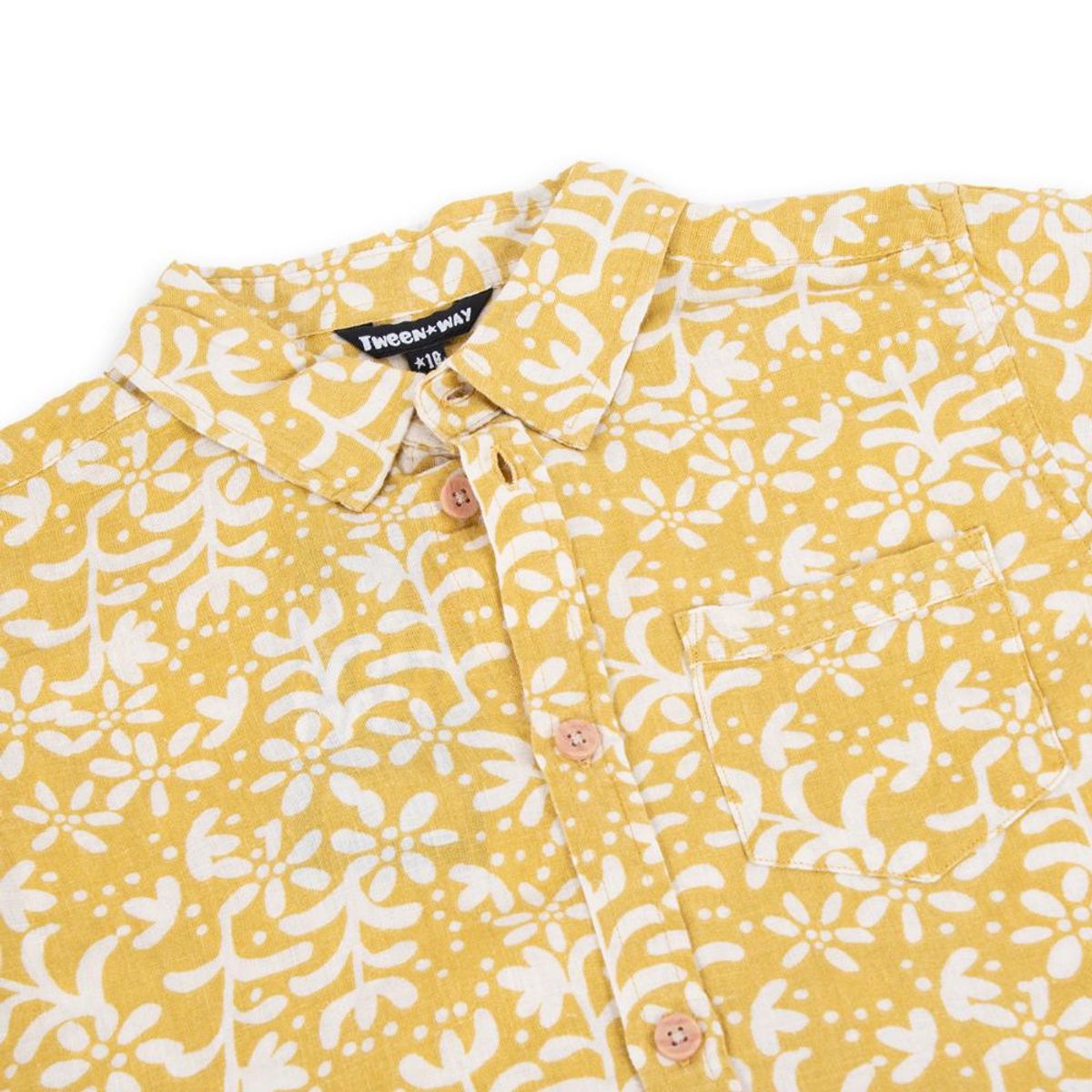 PILLIN - Camisa Niño Mostaza Pillin - Amarillo