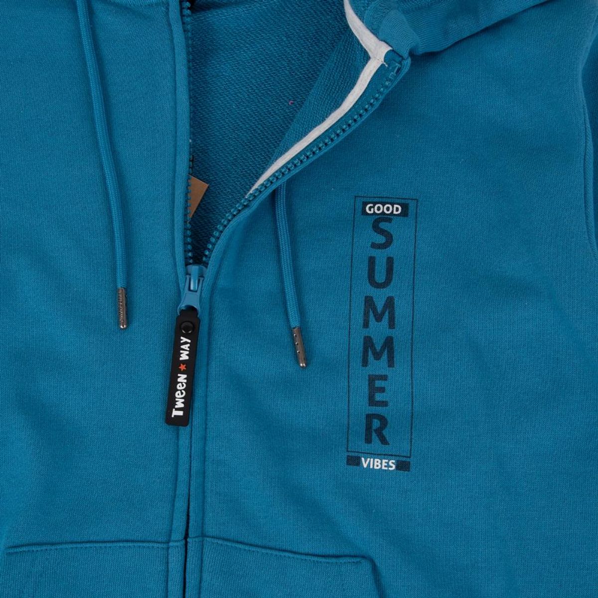 PILLIN - Polerón Niño Verde oscuro Pillin PILLIN