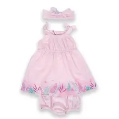 PILLIN - Vestido Bebé Niña Lavanda - Lavanda