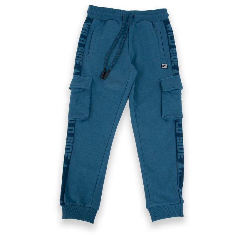 PILLIN - Pantalón Buzo Niño Azul petróleo Pillin PILLIN