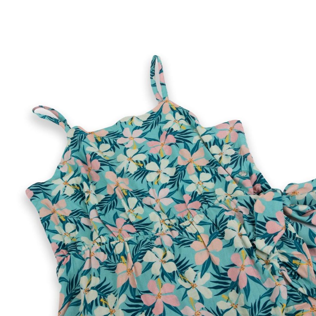 PILLIN - Vestido Niña Turquesa Pillin - Verde