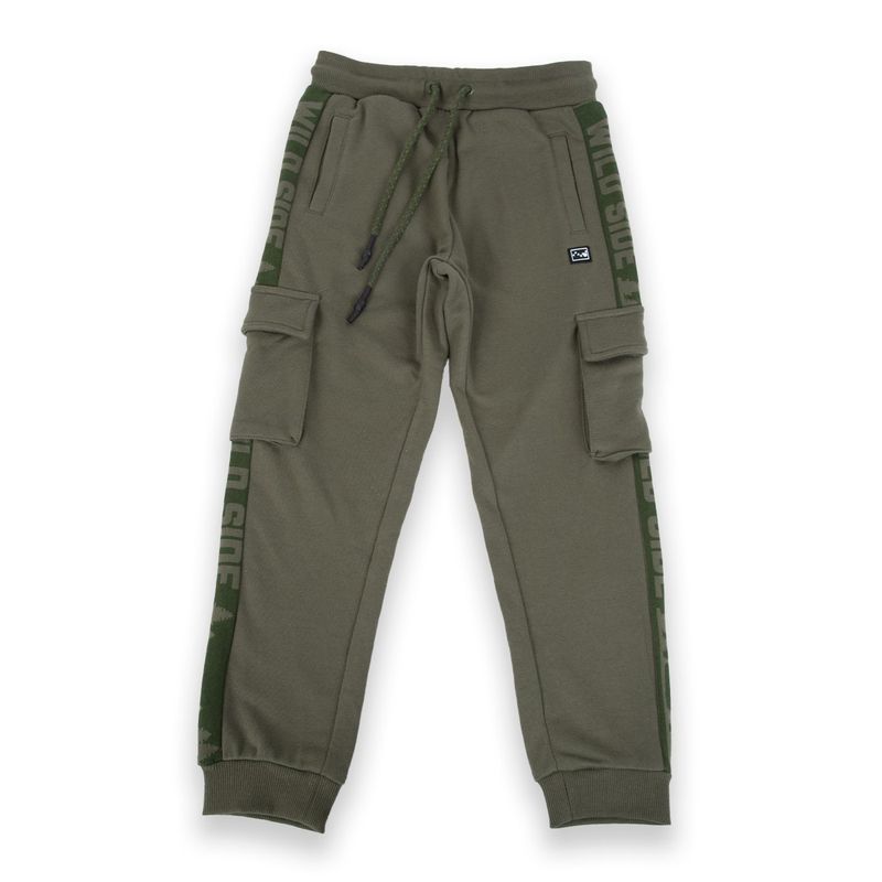 PILLIN - Pantalón Buzo Niño Verde Pillin PILLIN