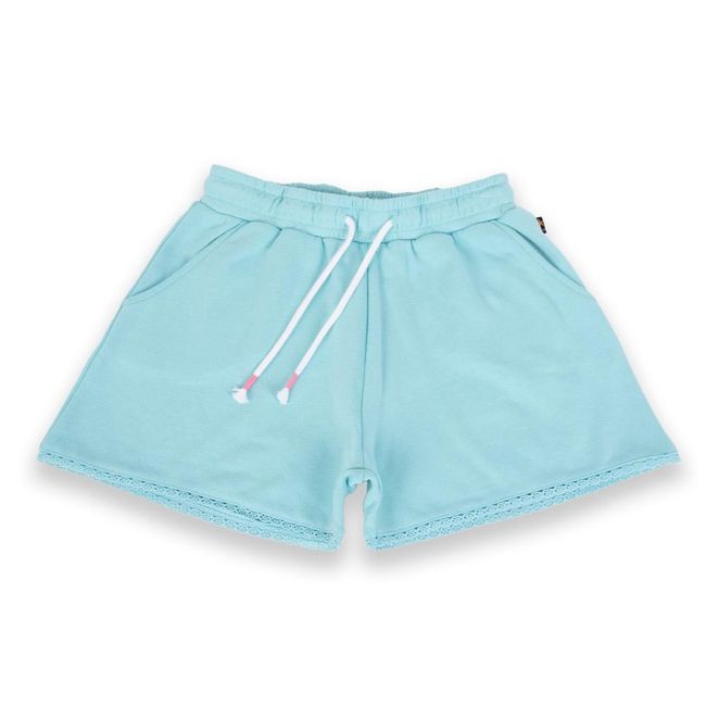 PILLIN - Short Niña Turquesa Pillin PILLIN