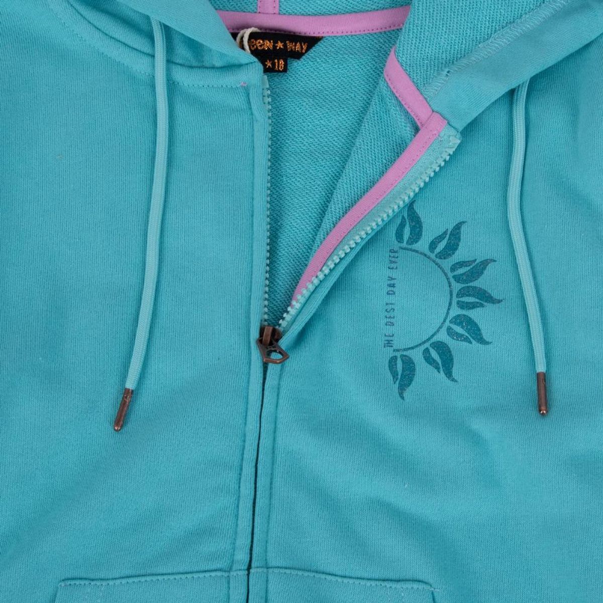 PILLIN - Polerón Niña Turquesa Pillin PILLIN