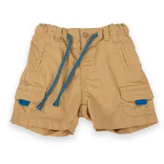 PILLIN - Bermuda Bebé Niño Caqui