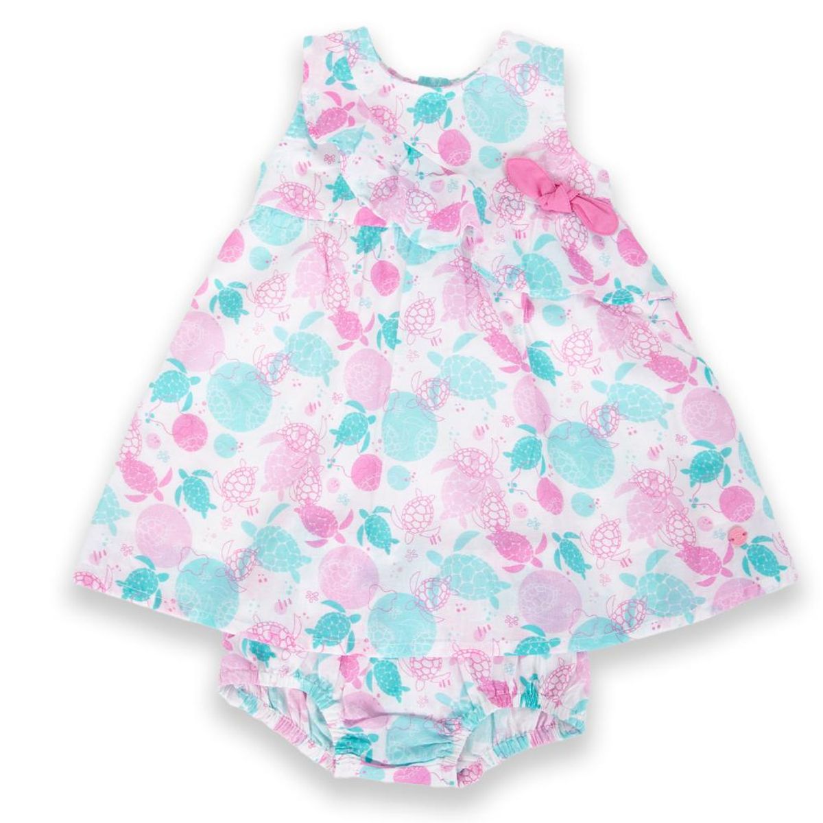 PILLIN - Vestido Bebé Niña Rosado Pillin - Rosa