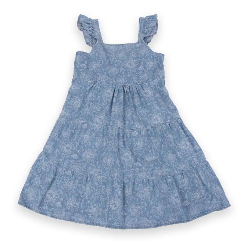 PILLIN - Vestido Niña Denim Pillin - Azul