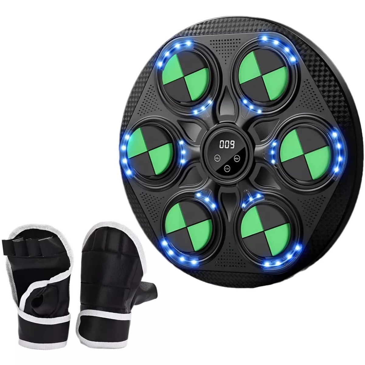 GENERICO - Maquina De Boxeo Musical Inteligente Bluetooth + Guantes
