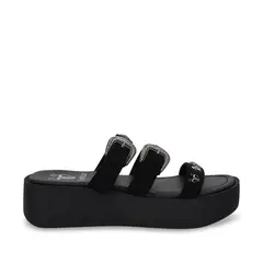 GOTTA - Sandalia Mujer Negra Plataforma 53732